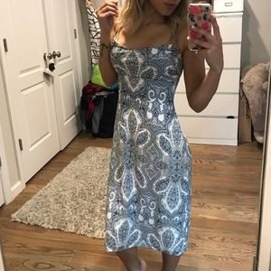 Bcbg dress boho print